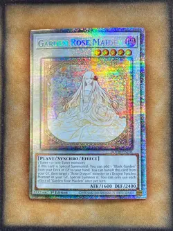 Yugioh Garden Rose Maiden DOOD-EN101 Starlight Rare 1st Ed NM - Image 1