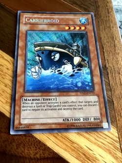 Carrierroid PP02-EN015 Unlimited Edition Secret Rare PL + BONUS - Image 1
