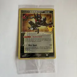 Pokemon card Greninja Gold Star Celebrations ETB Promo #SWSH144. No offers - Image 2