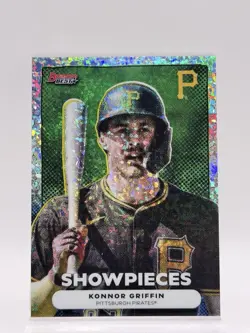Topps 2025 Bowman's Best Mini Diamond Showpieces Konnor Griffin #BS-15 Pittsburg - Image 1