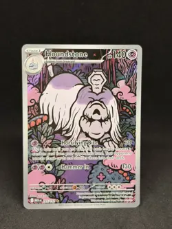 Houndstone - 145/132 - Mega Evolution - Illustration Rare - NM - Pokemon TCG (C) - Image 1