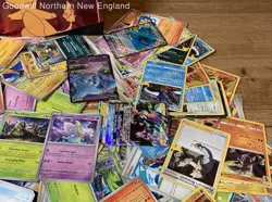 2.5LB Lot of Various Assorted Pokemon Cards TCG CCG in Collectible Box - Image 3