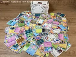 2.5LB Lot of Various Assorted Pokemon Cards TCG CCG in Collectible Box - Image 1