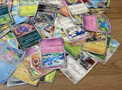 2.5LB Lot of Various Assorted Pokemon Cards TCG CCG in Collectible Box - Image 4