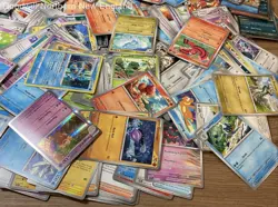2.5LB Lot of Various Assorted Pokemon Cards TCG CCG in Collectible Box - Image 4