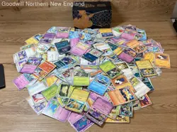 2.5LB Lot of Various Assorted Pokemon Cards TCG CCG in Collectible Box - Image 1