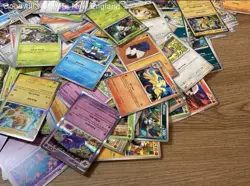 2.5LB Lot of Various Assorted Pokemon Cards TCG CCG in Collectible Box - Image 4