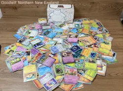 2.5LB Lot of Various Assorted Pokemon Cards TCG CCG in Collectible Box - Image 1