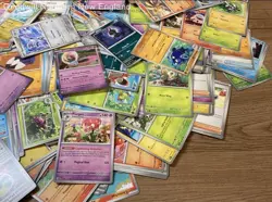2.5LB Lot of Various Assorted Pokemon Cards TCG CCG in Collectible Box - Image 4