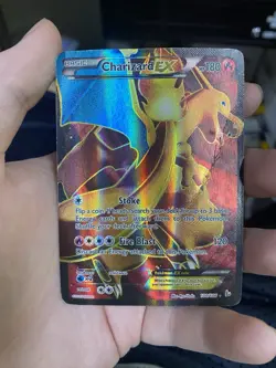 Pokemon TCG Charizard Flashfire Holo Full Art Ultra Rare Card 100/106 - Image 1