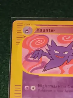 Haunter 080/165 Expedition Base Set Reverse Holo 70 HP Uncommon Pokemon Card - Image 3