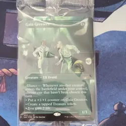 Magic: The Gathering Gala Greeters Foil SNC 450 Rare Green Creature promo card - Image 1