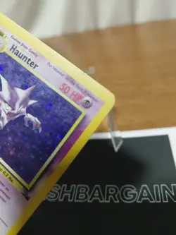 Pokemon TCG Haunter Fossil Unlimited Rare Holo Card 6/62 MP Condition - Image 3