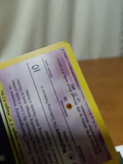 Pokemon TCG Haunter Fossil Unlimited Rare Holo Card 6/62 MP Condition - Image 4