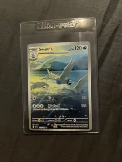 Swanna White Flare Illustration Rare Pokemon TCG Card 110/086 - Image 1