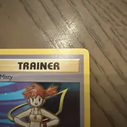 Pokemon TCG Misty Trainer Card Gym Heroes 18/132 Holo Rare NM - Image 4