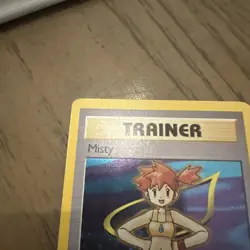 Pokemon TCG Misty Trainer Card Gym Heroes 18/132 Holo Rare NM - Image 5
