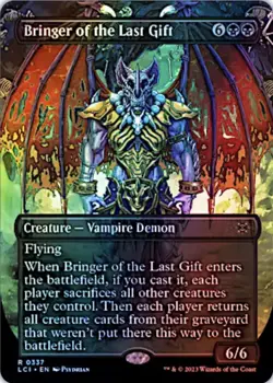 1 x Bringer of the Last Gift - Foil - Borderless - The Lost Caverns of Ixalan - - Image 1