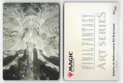 Hydaely the Mothercrystal Gold Stamped 34 Art Series FINAL FANTASY Mtg - Image 3