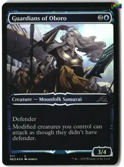 MTG Guardians of Oboro (Showcase) [NEO - 317] LP Foil 2-37 - Image 1