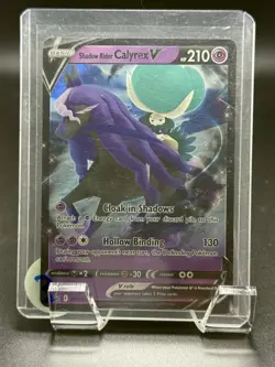 Shadow Rider Calyrex V SWSH131 NM Holo Foil Promo Rare Pokemon Card - Image 1