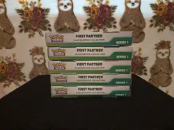 Lot Of 5 Sealed Pokemon TCG: First Partner Illustration Collection Series 1 - Image 2