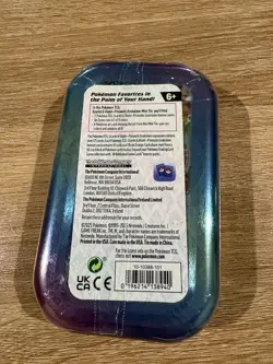 Pokemon Mini Tin Jolteon Scarlet & Violet Prismatic Evolutions Factory Sealed - Image 2