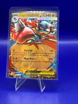 Mega Lucario ex 113/217 ME: Ascended Heroes - Pokemon Card - NM - Image 1