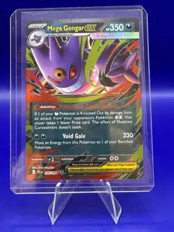 Pokemon TCG: Mega Gengar ex 056/094 (NM) Me02: Phantasmal Flames Holo !! - Image 1