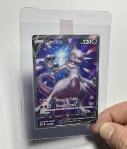 Mewtwo V SWSH229 (NM) Black Star Promo Sword & Shield: Pokemon Go 2022 TCG - Image 3