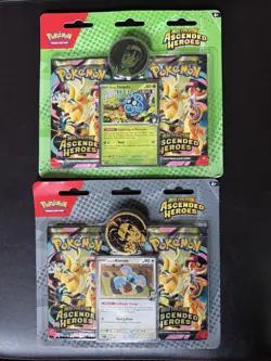 Pokemon TCG Ascended Heroes 2-Pack Blisters - Erika and Larry - Image 1