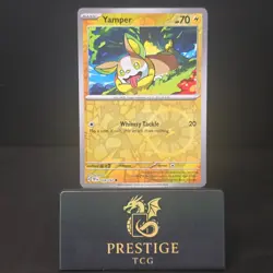 Yamper - 058/162 - Temporal Forces - Reverse Holo - Pokemon TCG - Image 1