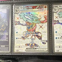 Pokemon Greninja EX Secret Rare Holo Card 198/167 Nintendo 2016 - Image 1