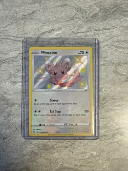 Minccino SV093/SV122 Shining Fates: Shiny Vault Holo Shiny Holo Rare Pokemon TCG - Image 1