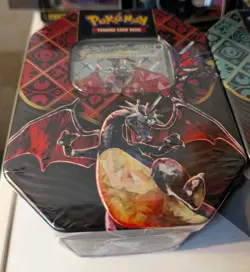 Pokemon Paldean Fates Tins Set Of 3!Sealed! Charizard Iron Treads Great Tusk - Image 2