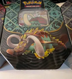 Pokemon Paldean Fates Tins Set Of 3!Sealed! Charizard Iron Treads Great Tusk - Image 3