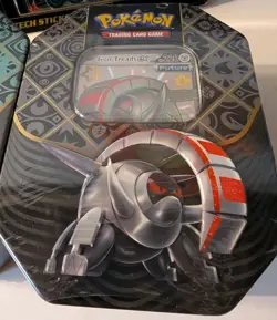 Pokemon Paldean Fates Tins Set Of 3!Sealed! Charizard Iron Treads Great Tusk - Image 4