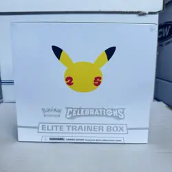Pokemon Celebrations Elite Trainer Box ETB TCG 25th Anniversary Edition 820650809439 - Image 1