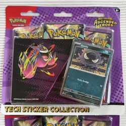 Pokemon TCG Ascended Heroes Tech Sticker Collection Set Of 2 FACTORY SEALED - Image 2