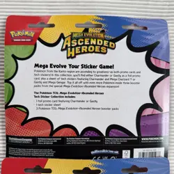 Pokemon TCG Ascended Heroes Tech Sticker Collection Set Of 2 FACTORY SEALED - Image 5