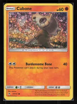 Cubone - (General Mills Promo) Holo Black Star Promo Pokemon 057/131 MP - Image 1