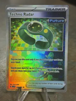 Pokemon TCG Techno Radar Pokeball Reverse Holo - 130/131 - Prismatic Evolutions - Image 1