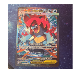 Pokemon Mega Feraligatr EX 370 HP 274/217 Ascended Heroes Full Art Holo Rare - Image 1
