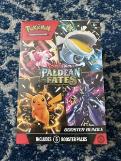 Pokemon Paldean Fates Booster Bundle Sealed - Image 1
