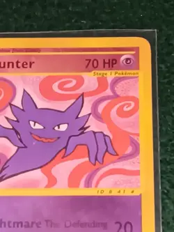 Pokemon Haunter 080/165 Expedition Base Reverse Holo 70 HP Uncommon 2002 English - Image 4