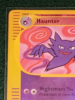 Pokemon Haunter 080/165 Expedition Base Reverse Holo 70 HP Uncommon 2002 English - Image 5