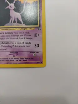 Pokemon TCG Espeon Neo Discovery 20/75 Rare 1st Edition - Image 4