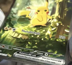 Pokemon Pikachu EX Holo 276/217 Thunderbolt 200 HP Basic Electric - Image 4