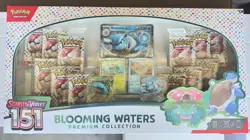 Pokemon Scarlet & Violet 151 Blooming Waters Premium Collection Box New, Sealed - Image 1