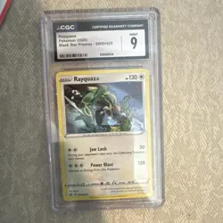 Pokemon Rayquaza Promo SWSH029 Black Star 2020 CGC 9 130 HP Pokemon TCG - Image 1